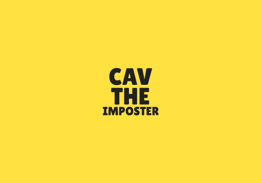 Cav The Imposter Logo imposter gameparty game